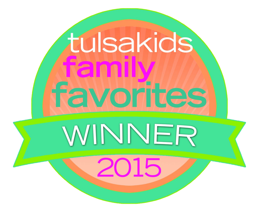 Tulsa Kids Family Favorites Winner 2015 award badge for Emerson Orthodontics