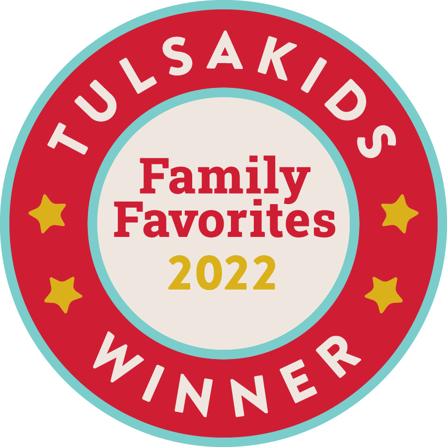 Tulsa Kids Family Favorites 2022 Winner award badge for Emerson Orthodontics