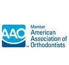 AAO Member logo for American Association of Orthodontists professional membership badge