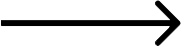 Black arrow pointing right, indicating direction or navigation forward.
